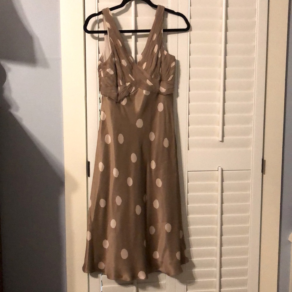 Ann Klein polka dot dress